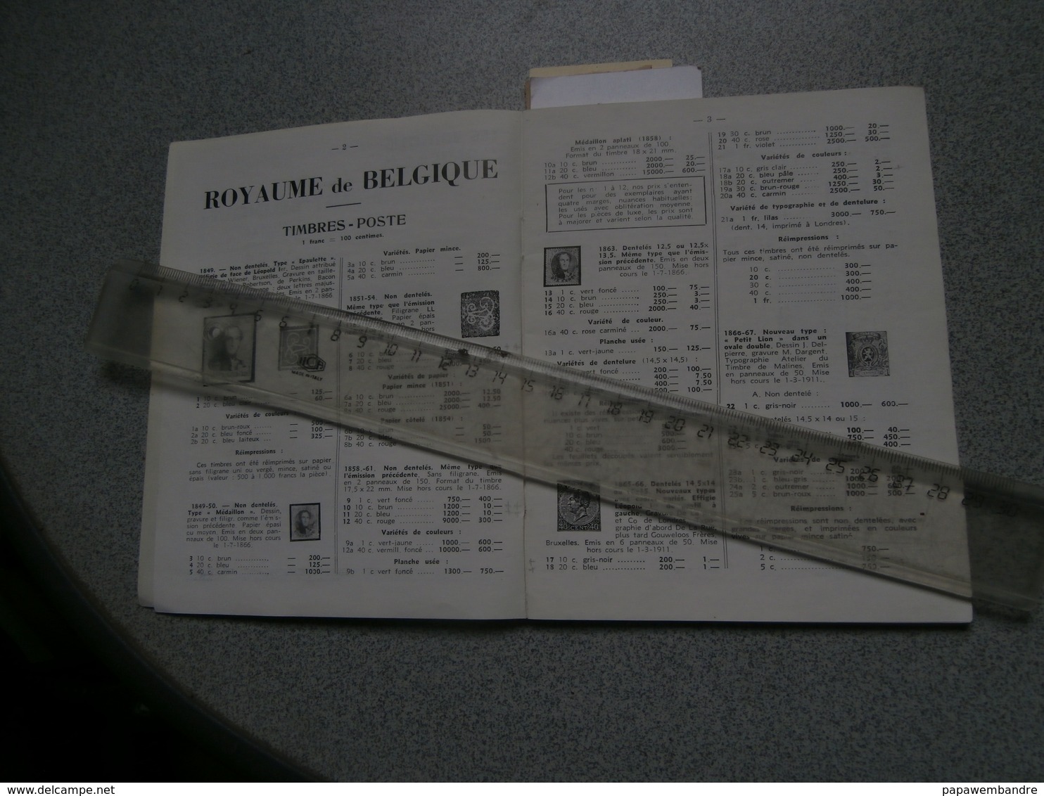 Catalogue Illustré Prinet "Belgique 1948" - Belgique