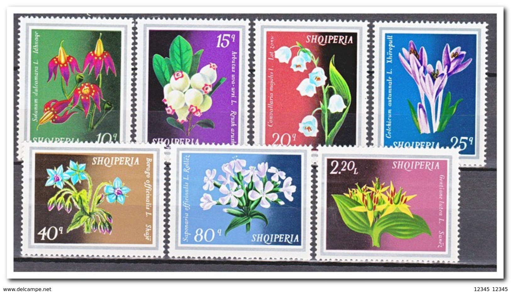 Albanië 1974, Postfris MNH, Flowers - Albanië