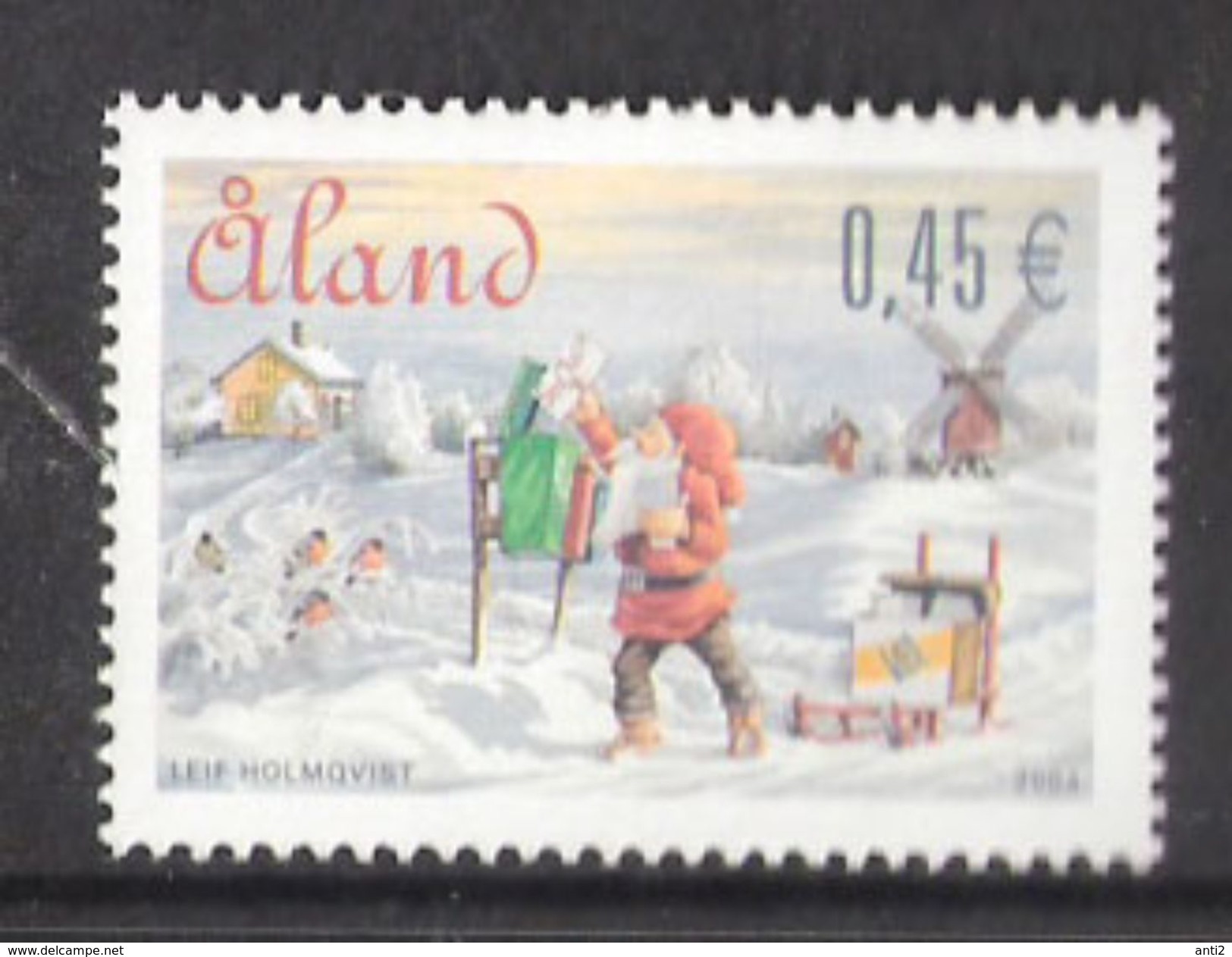 Åland Aland 2004  Christmas: Santa Claus As A Postman  Mi  243 MNH(**) - Aland