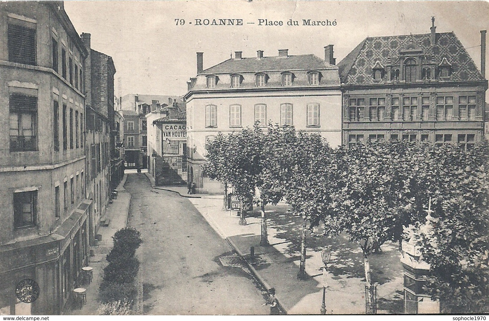 LOIRE - 42 -ROANNE - Place Du Marché - Roanne