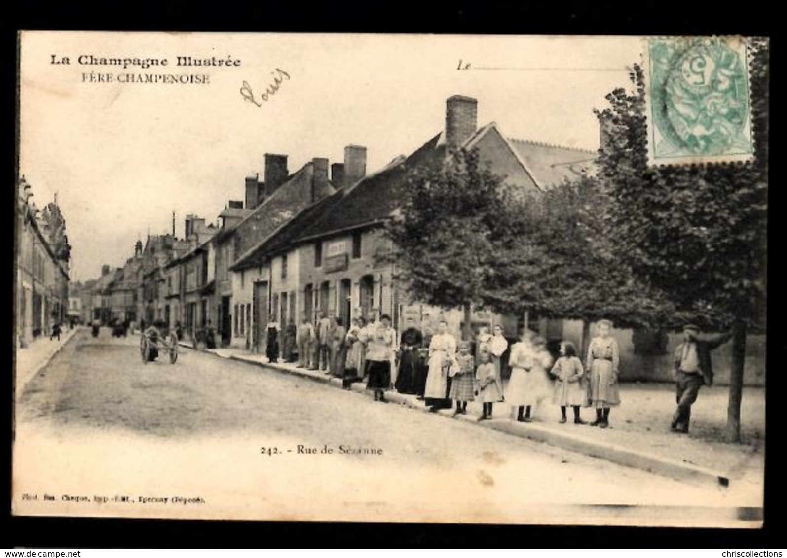 FERE CHAMPENOISE - Rue Sézanne - Fère-Champenoise