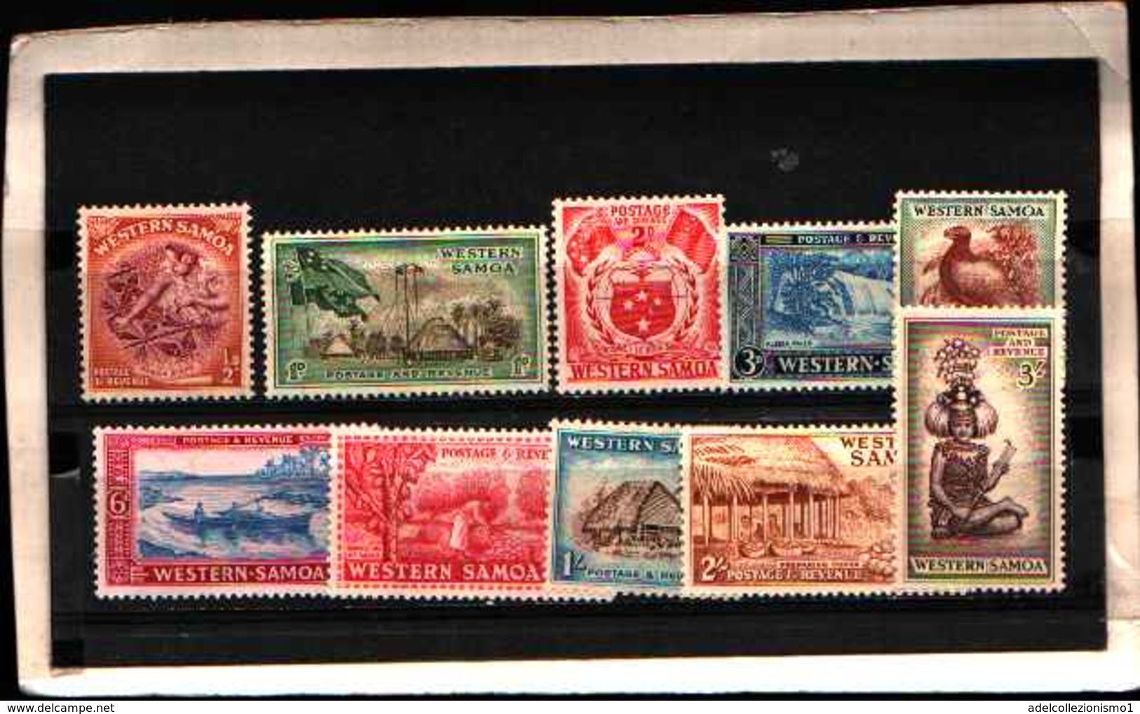 73252)  WESTERN SAMOA -1952 SOGGETI DIVERSI-SERIE COMPLETA N.149-58 - MNH** - Samoa