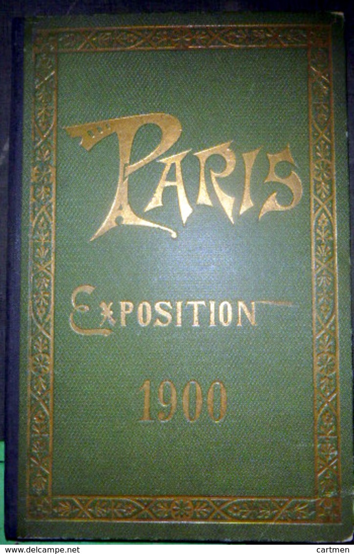 75 PARIS  EXPOSITION 1900  SUITE DE 20 VUES PHOTOLITHOGRAPHIEES   VUE GENERALE PALAIS DE L 'ELECTRICITE - Autres & Non Classés