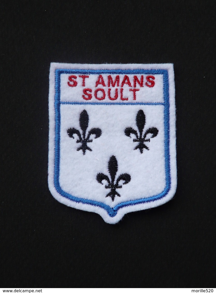 Ecusson à Coudre De Saint-Amans-Soult (81) - Ecussons Tissu