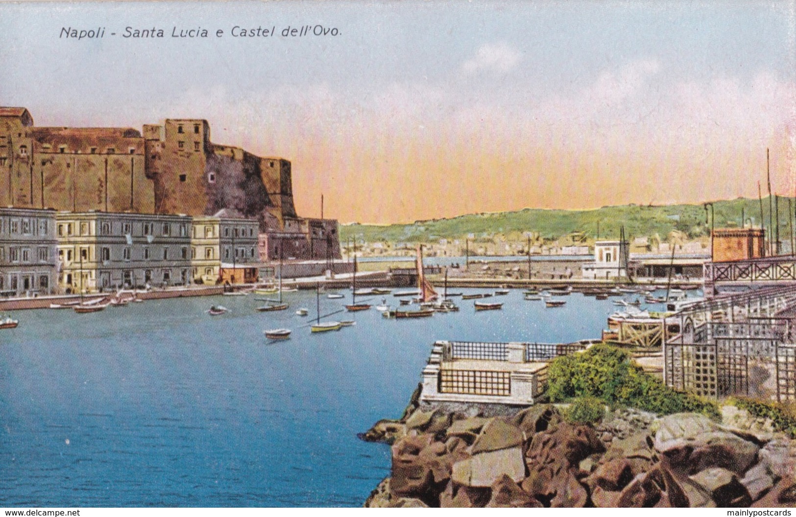 AN65 Napoli, Santa Lucia E Castel Dell'Ovo - Napoli (Naples)