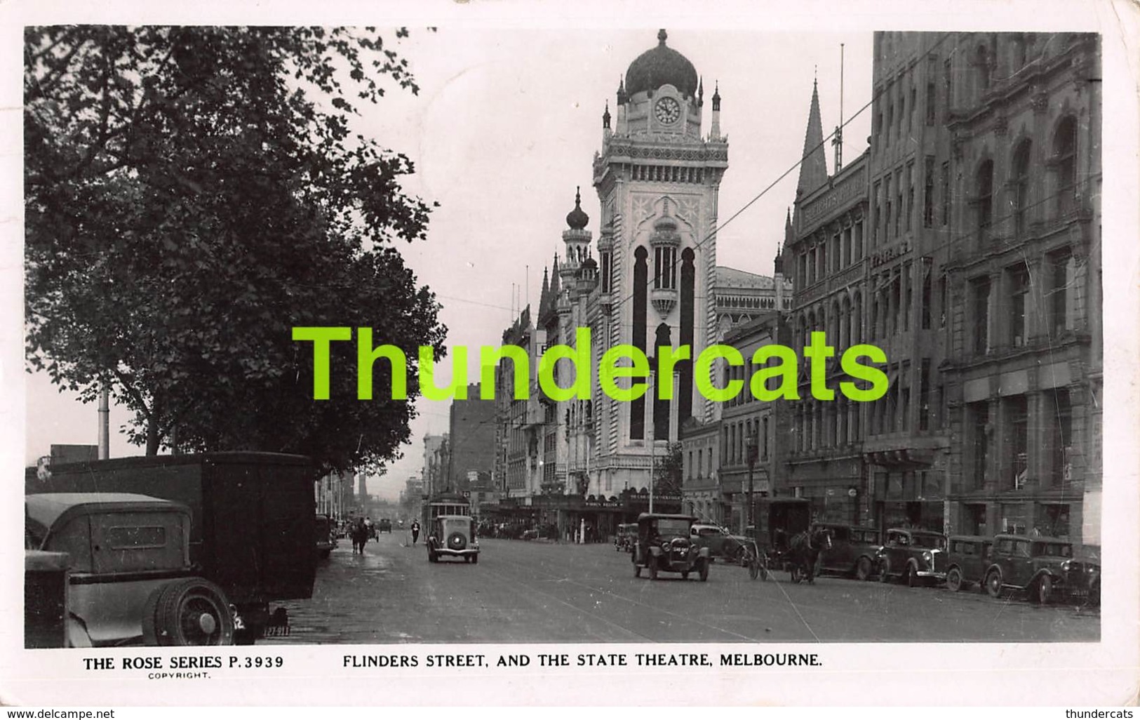 CPA AUSTRALIA  MELBOURNE PHOTO FLINDERS STREET AND THE STATE THEATRE - Melbourne