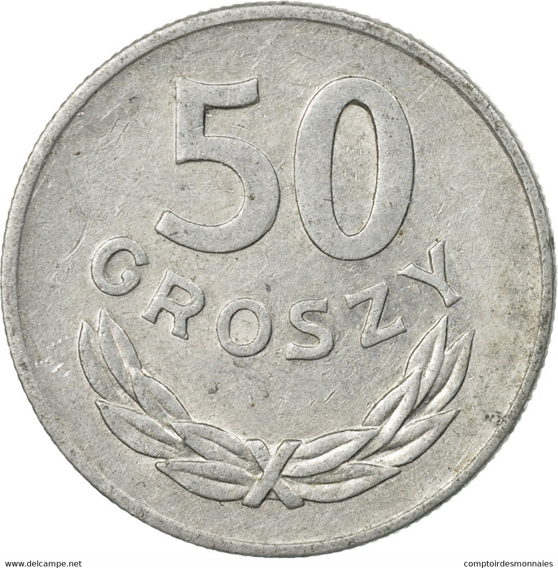 Monnaie, Pologne, 50 Groszy, 1982, Warsaw, TTB, Aluminium, KM:48.1 - Pologne