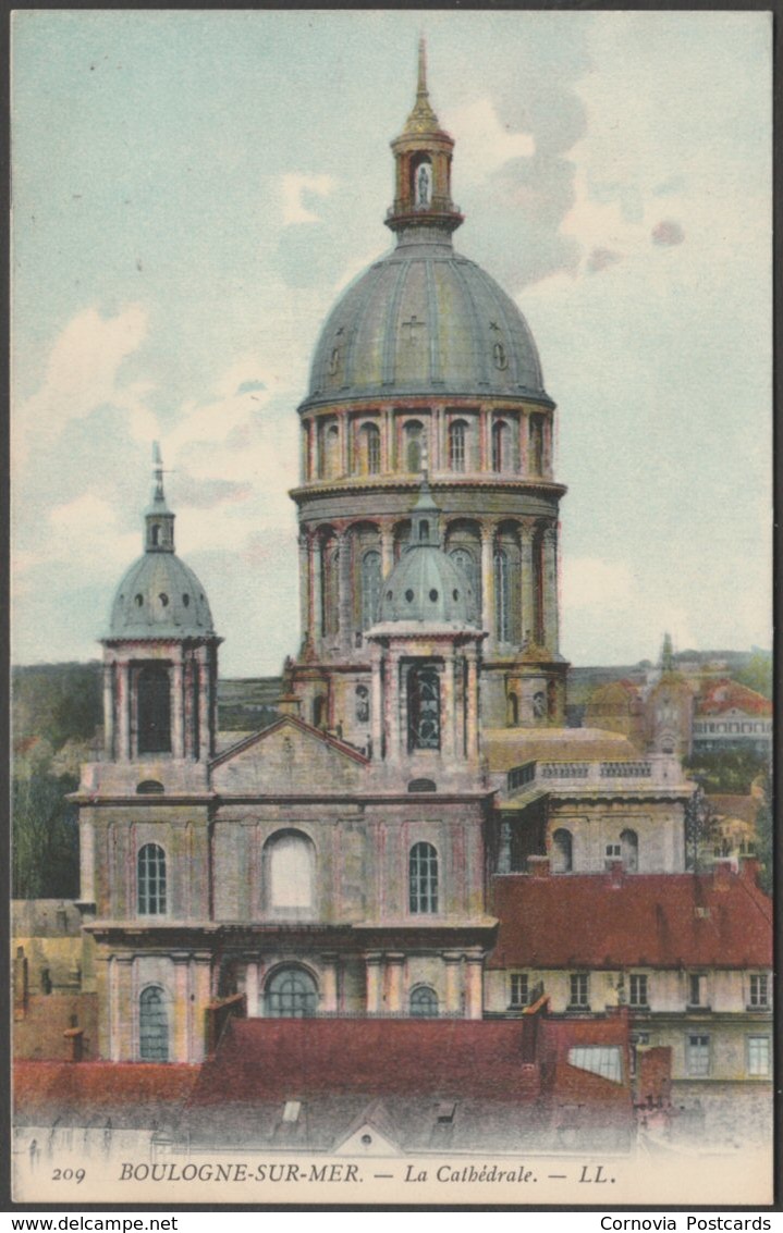 La Cathédrale, Boulogne-sur-Mer, Pas-de-Calais, C.1905-10 - Lévy CPA LL209 - Boulogne Sur Mer