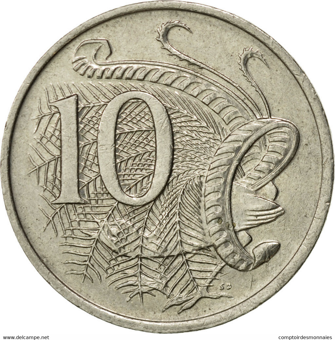 Monnaie, Australie, Elizabeth II, 10 Cents, 1978, Melbourne, TB+, Copper-nickel - 1855-1910 Moneda De Comercio