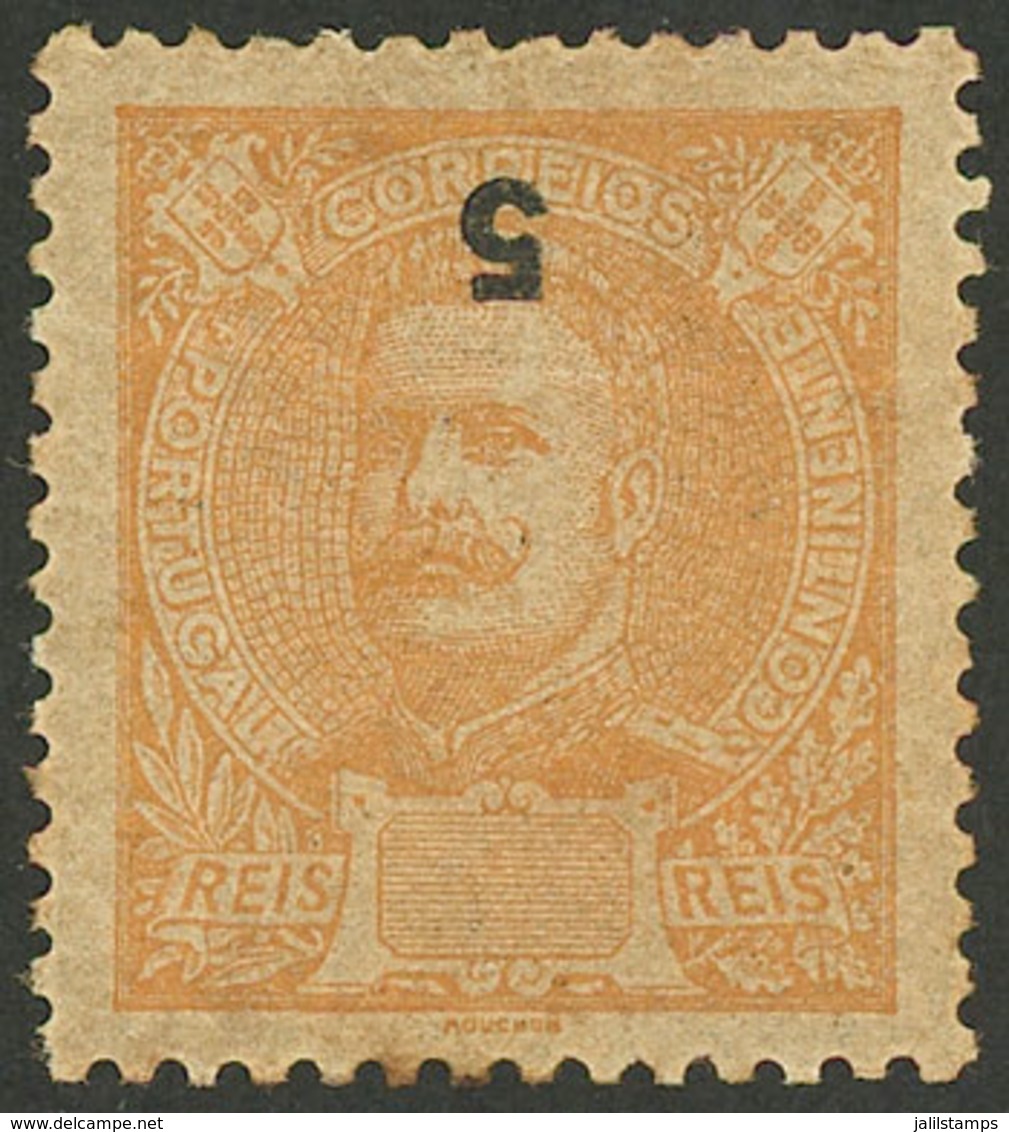 PORTUGAL: Sc.111, With Variety FACE VALUE INVERTED, Minor Defects, Low Start! - Other & Unclassified
