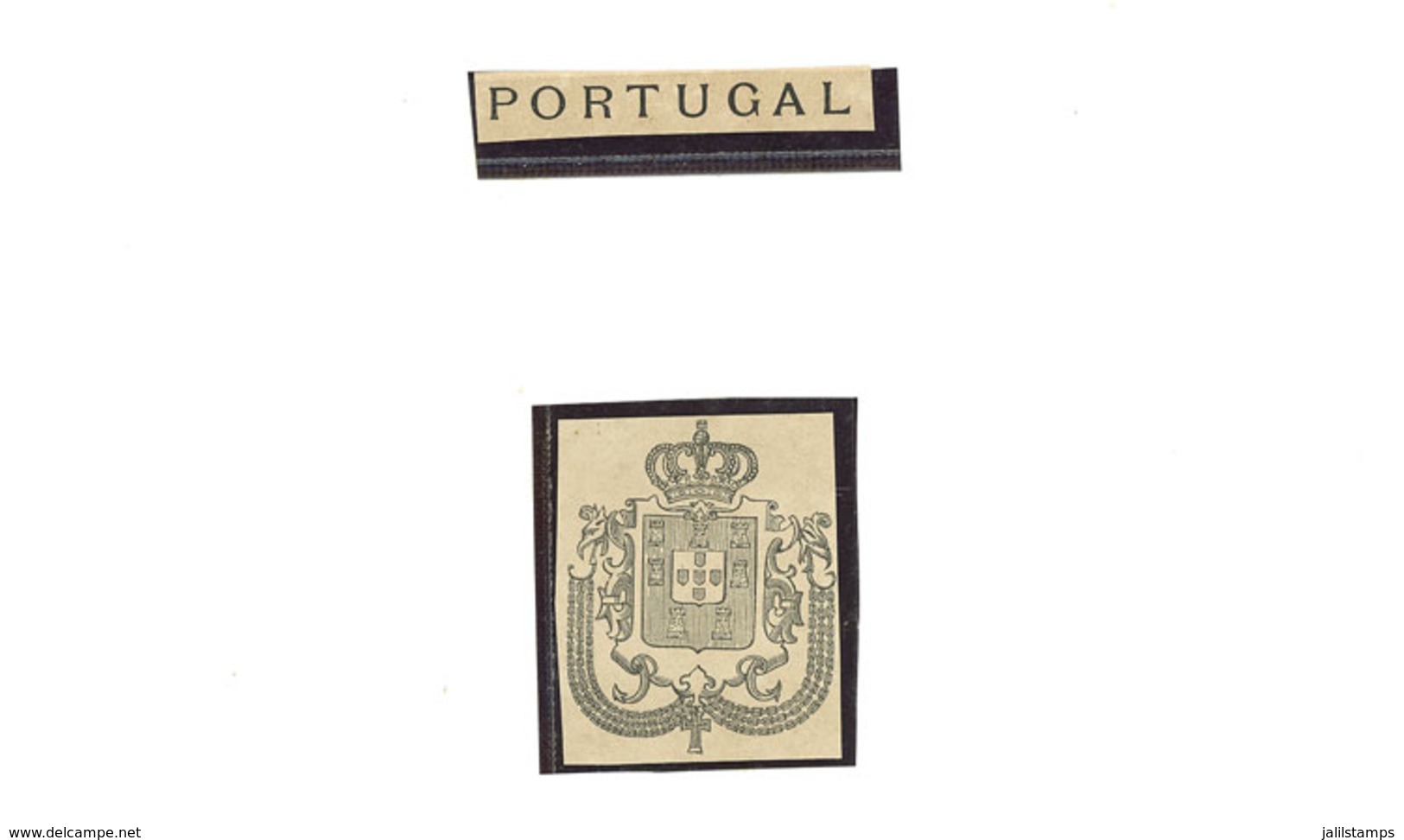 PORTUGAL: Collection/accumulation In Album Including A Large Number Of Rare And Valuable Stamps And Sets, From Classics  - Collections