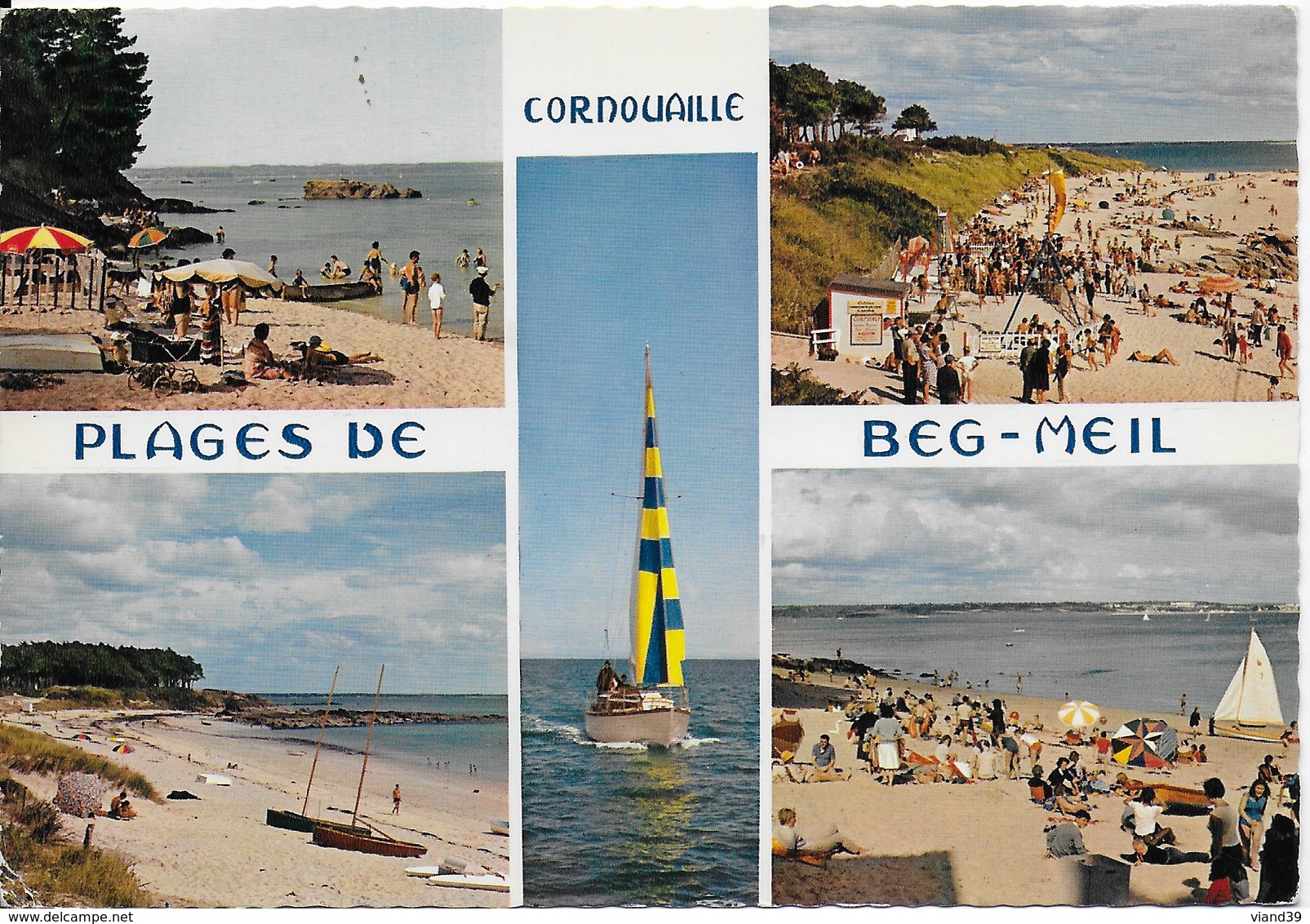 Beg Mail - Plages En Cornouaille - Beg Meil