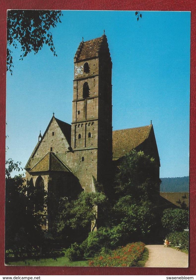 DE.- ALPIRSBACH. Romanische Basilika Des Ehernaligen Benediktiner Klosters - Alpirsbach