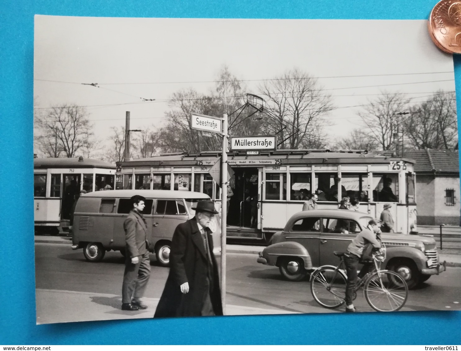 Berlin-Wedding, Müllerstr. /Seestr., Strassenbahn U. A., 1960 - Wedding