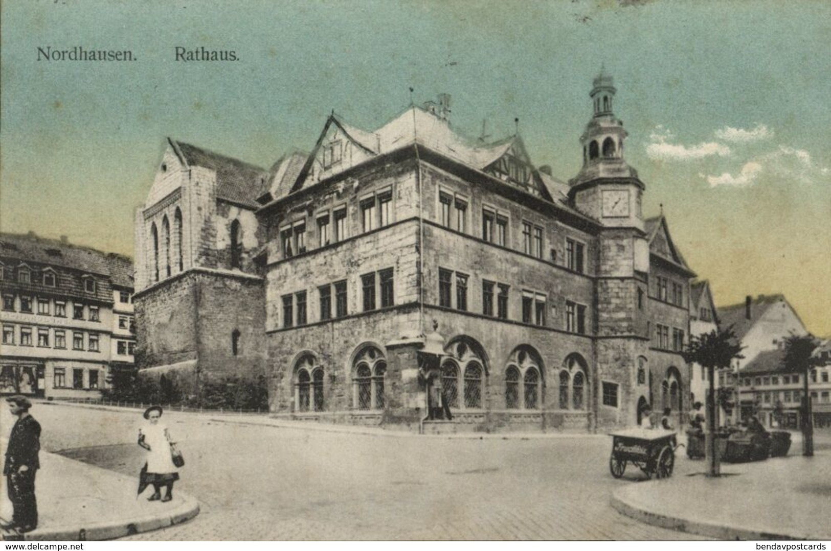 NORDHAUSEN, Rathaus (1911) AK - Nordhausen