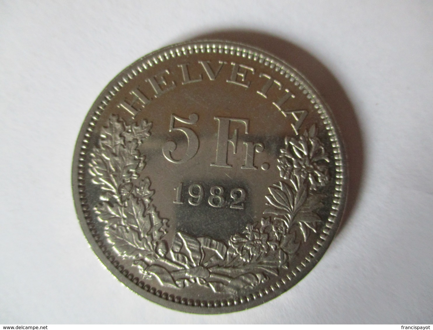 Suisse: 5 Francs 1982 - Pièce Commémorative Gotthard 1882 - 1982 - Autres & Non Classés