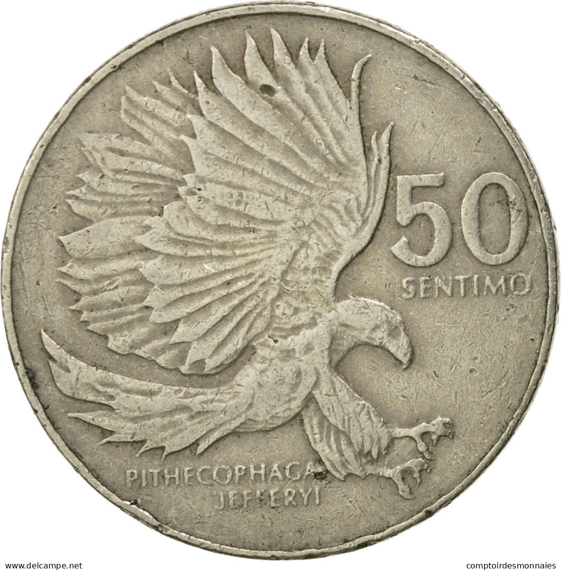 Monnaie, Philippines, 50 Sentimos, 1984, TB+, Copper-nickel, KM:242.1 - Philippines