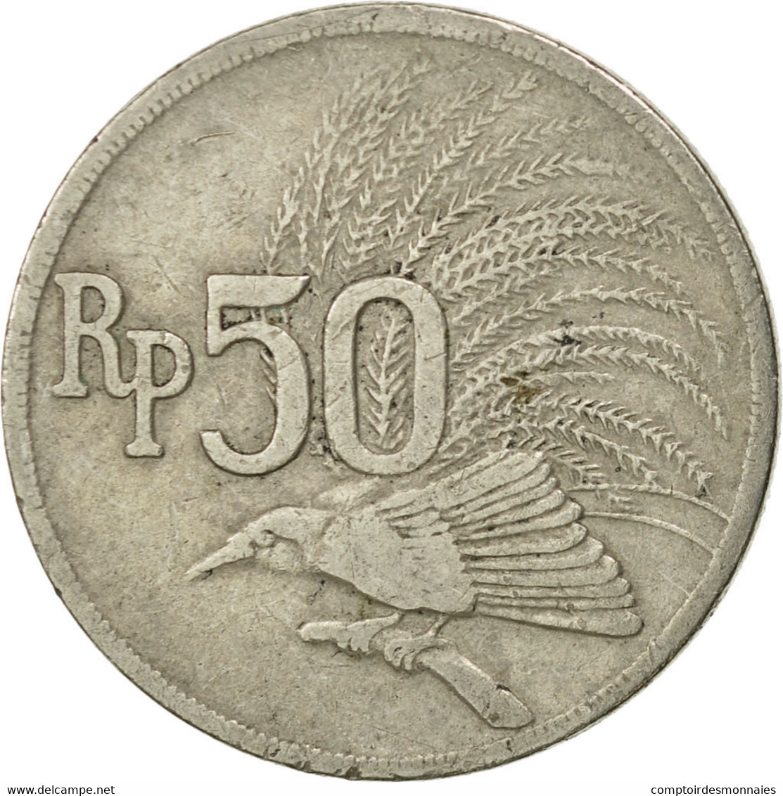 Monnaie, Indonésie, 50 Rupiah, 1971, TB, Copper-nickel, KM:35 - Indonésie