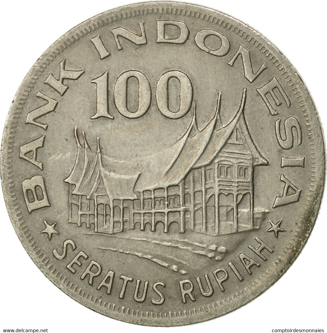 Monnaie, Indonésie, 100 Rupiah, 1978, TB+, Copper-nickel, KM:42 - Indonésie