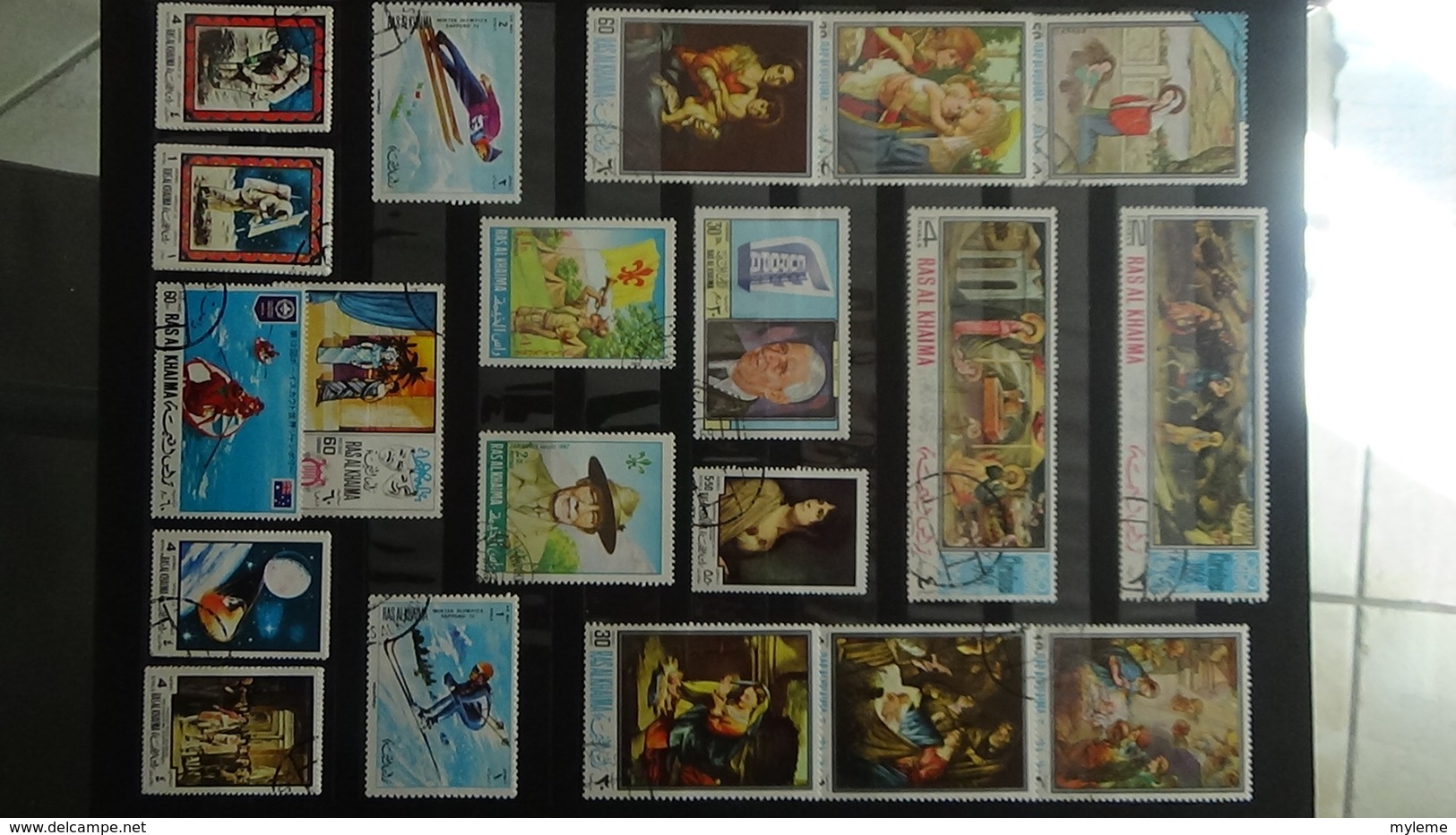 Beaux blocs ** et timbres tous étas de CHINE et tous pays