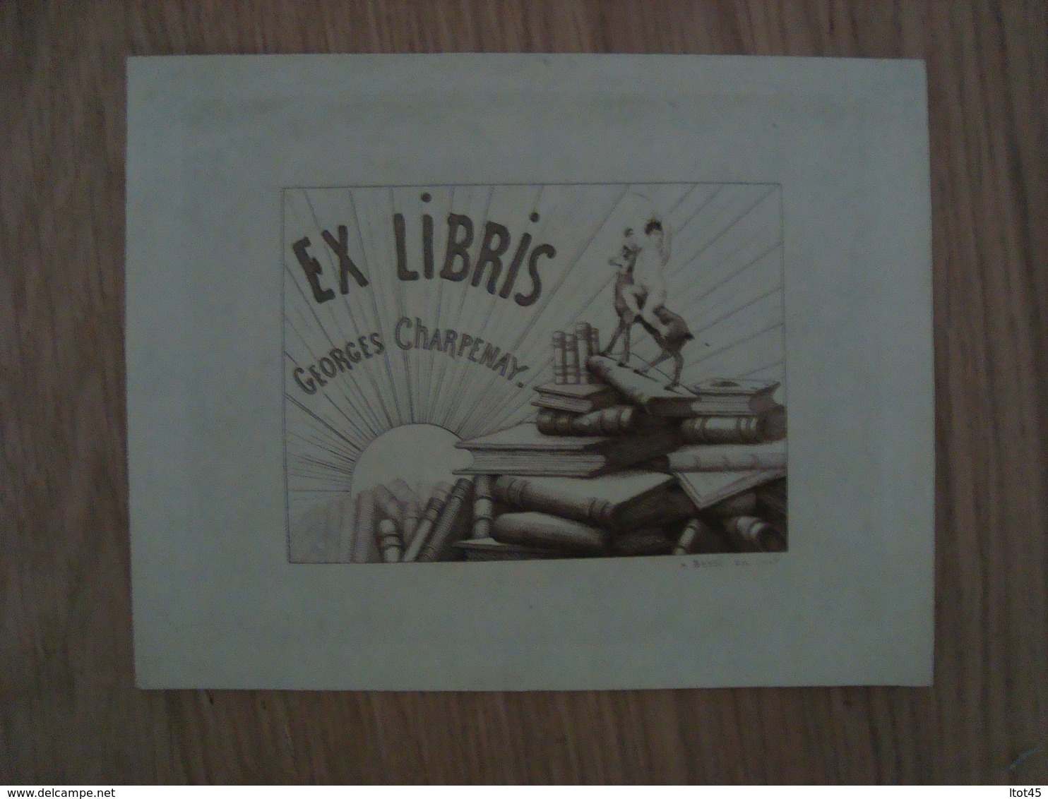 EX LIBRIS GEORGES CHARPENAY - Ex-libris