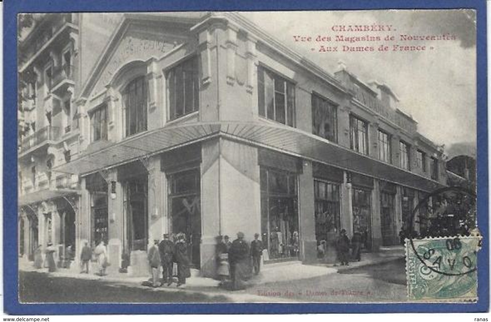 CPA SAVOIE 73 Chambéry Circulé Commerce Shop - Chambery