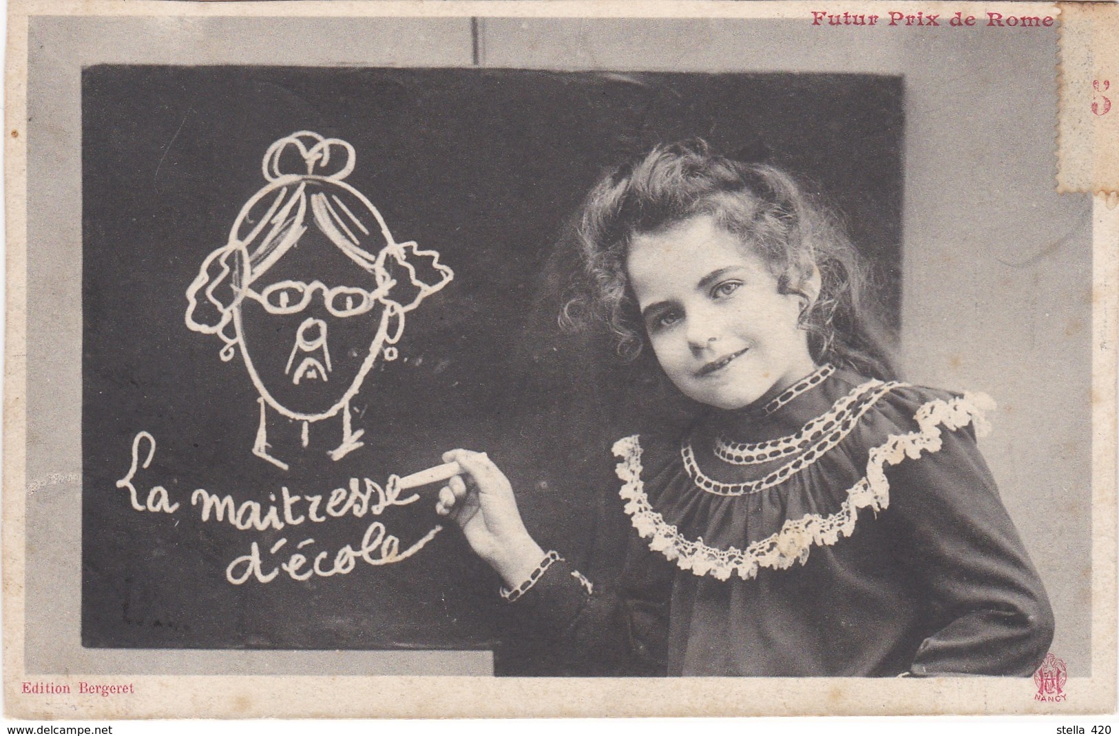 La Maitresse D Ecole Edition  Bergeret - Ecoles