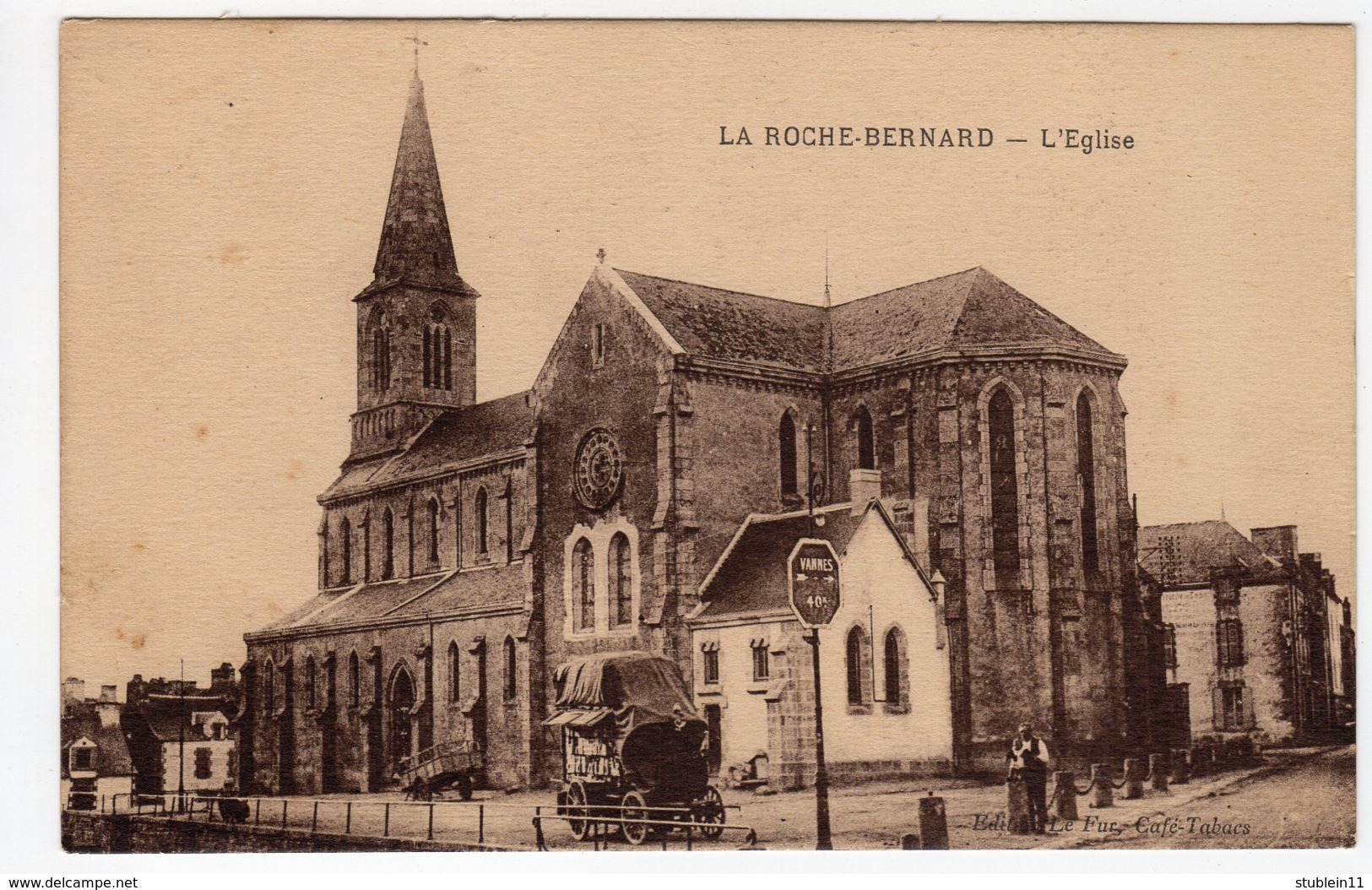 La Roche-Bernard (Morbihan) L'église - La Roche-Bernard