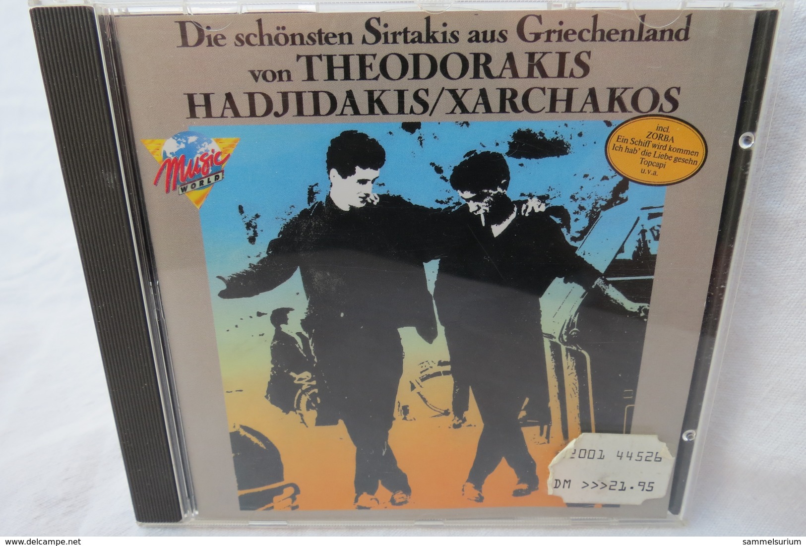 CD "Theodorakis, Hadjidakis, Xarchakos" Die Schönsten Sirtakis Aus Griechenland - Sonstige & Ohne Zuordnung