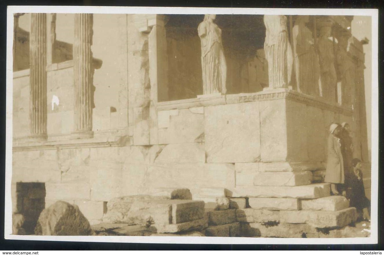 Atenas. Lote 6 Fotos Fechadas 1931. Sin Circular. - Grecia