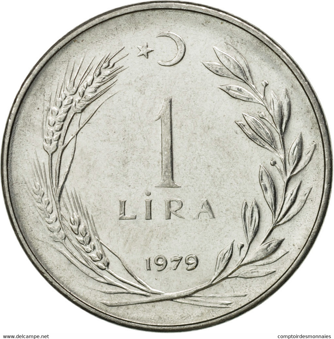 Monnaie, Turquie, Lira, 1979, TTB, Stainless Steel, KM:889a.2 - Turquie