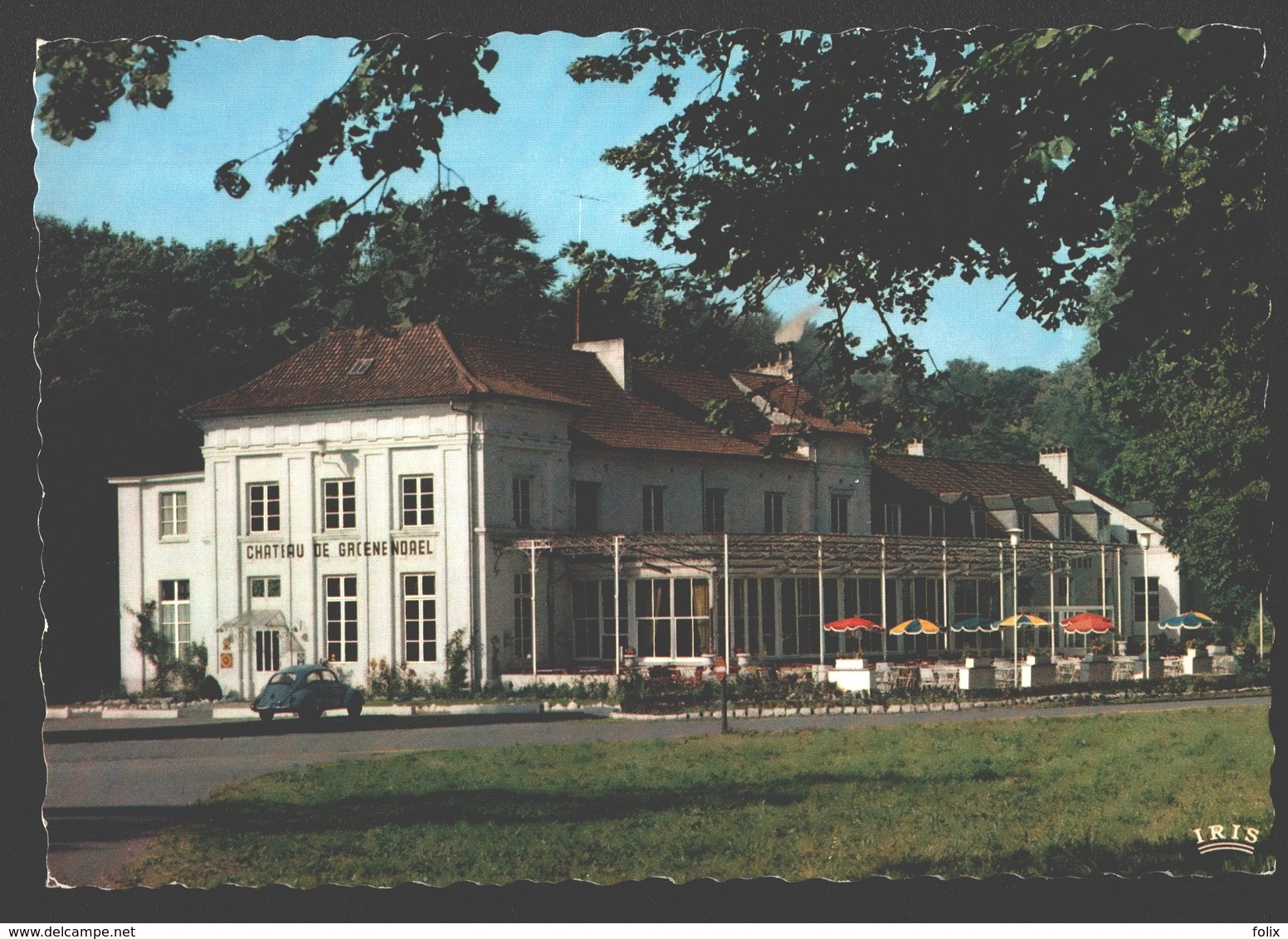 Hoeilaart - Château De Groenendael - Hôtel Restaurant Rose - Car / Auto VW Kever / Coccinelle / Beetle - Hoeilaart
