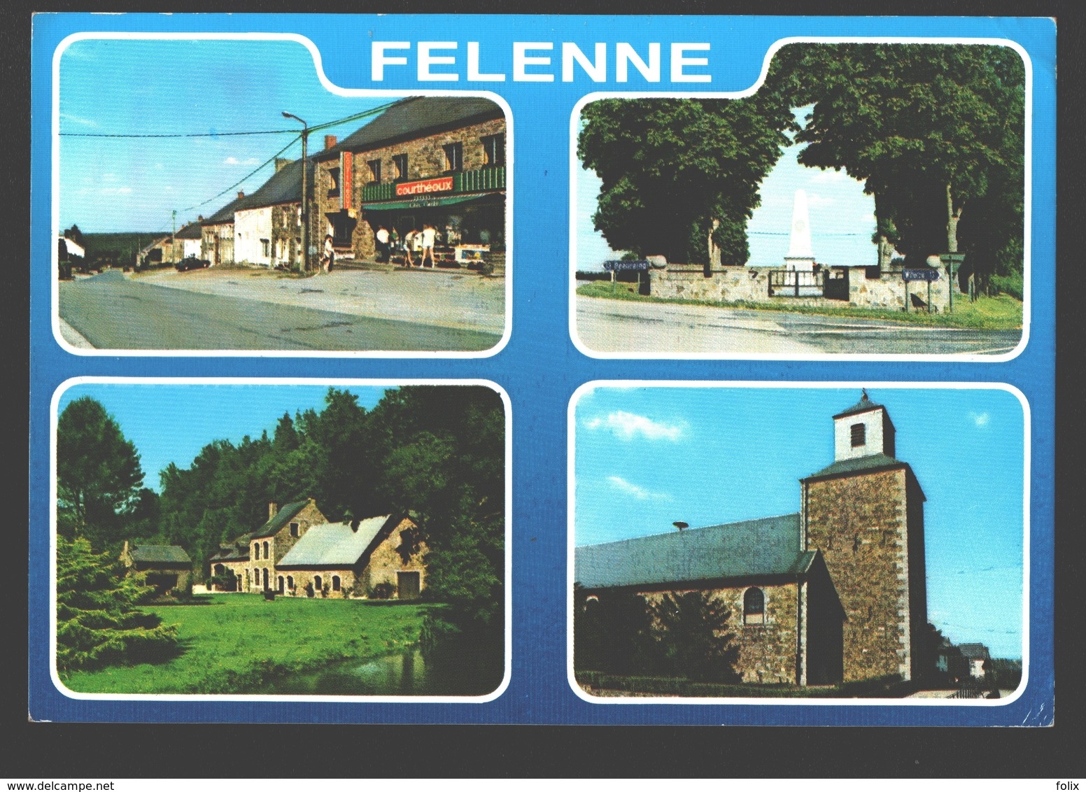 Felenne - Carte Multivues - Beauraing