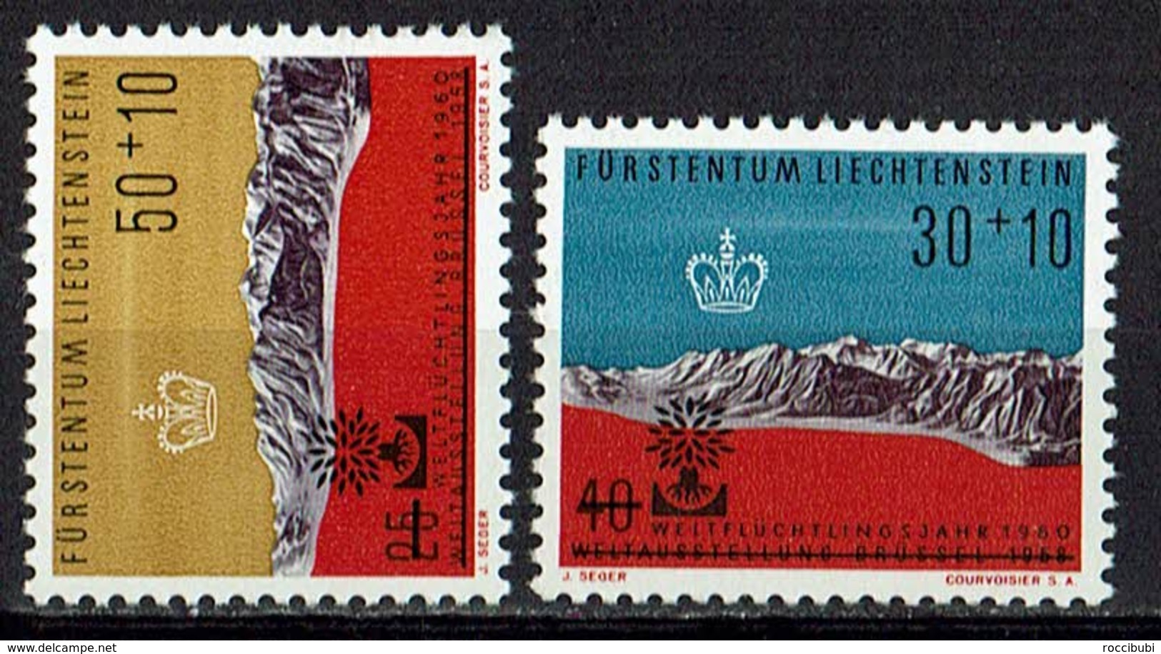 Liechtenstein 1960 // Mi. 389/390 ** - Nuovi