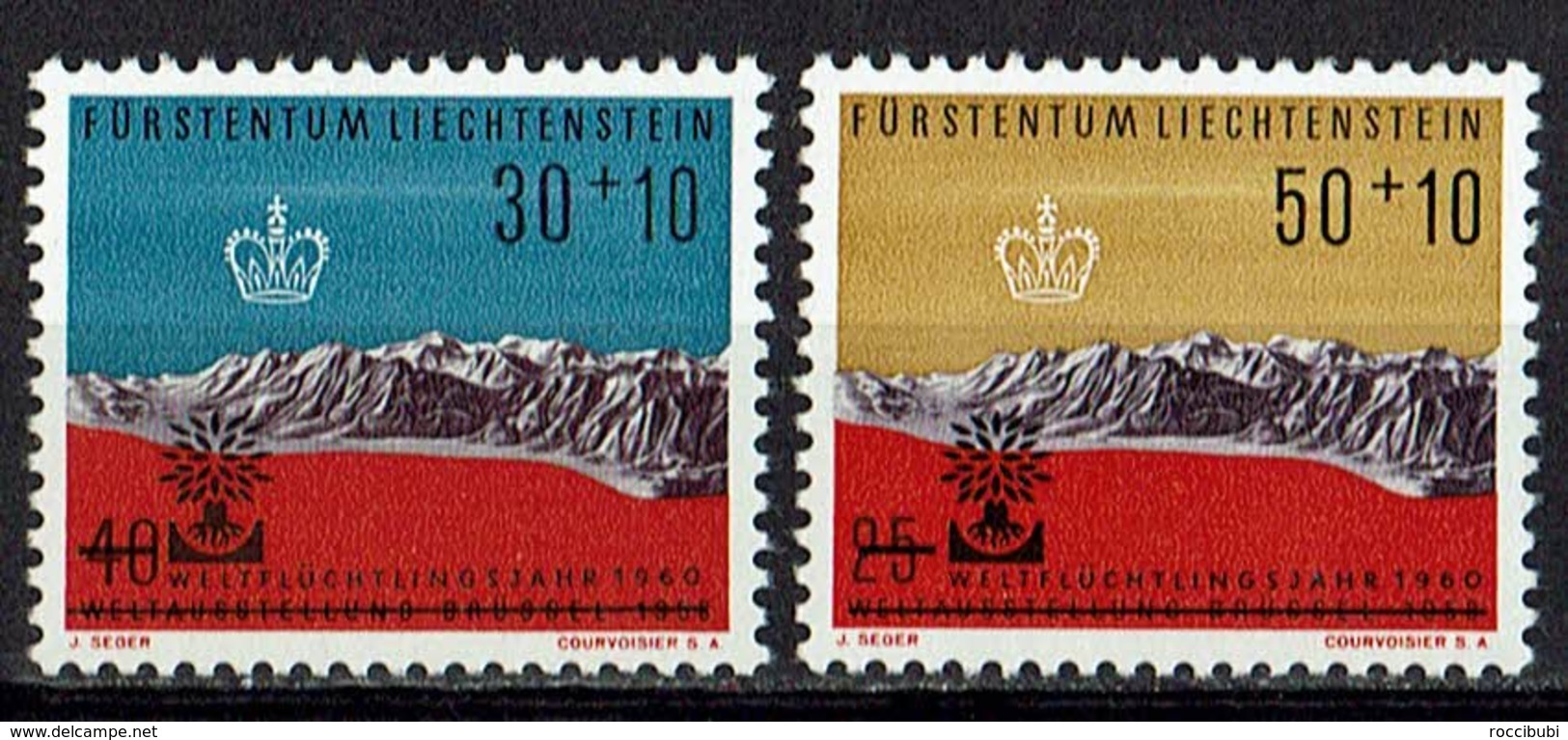 Liechtenstein 1960 // Mi. 389/390 ** - Nuovi