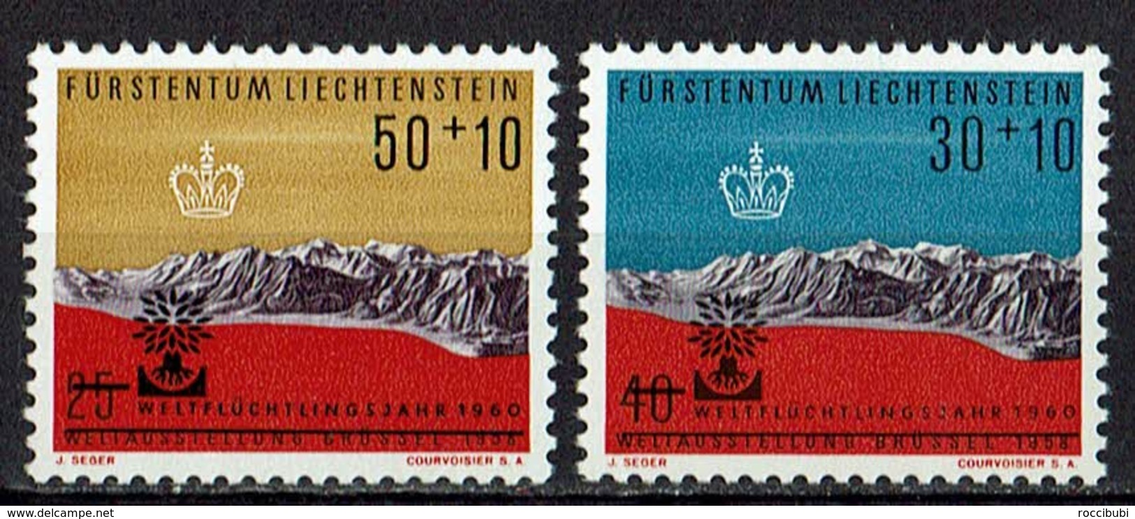 Liechtenstein 1960 // Mi. 389/390 ** - Neufs