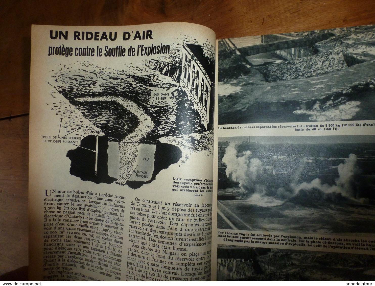 1954 MÉCANIQUE POPULAIRE:La Maison Magique;La Chasse Aux Appelants;Les Cameramen De Walt-Disney;etc - Autres & Non Classés