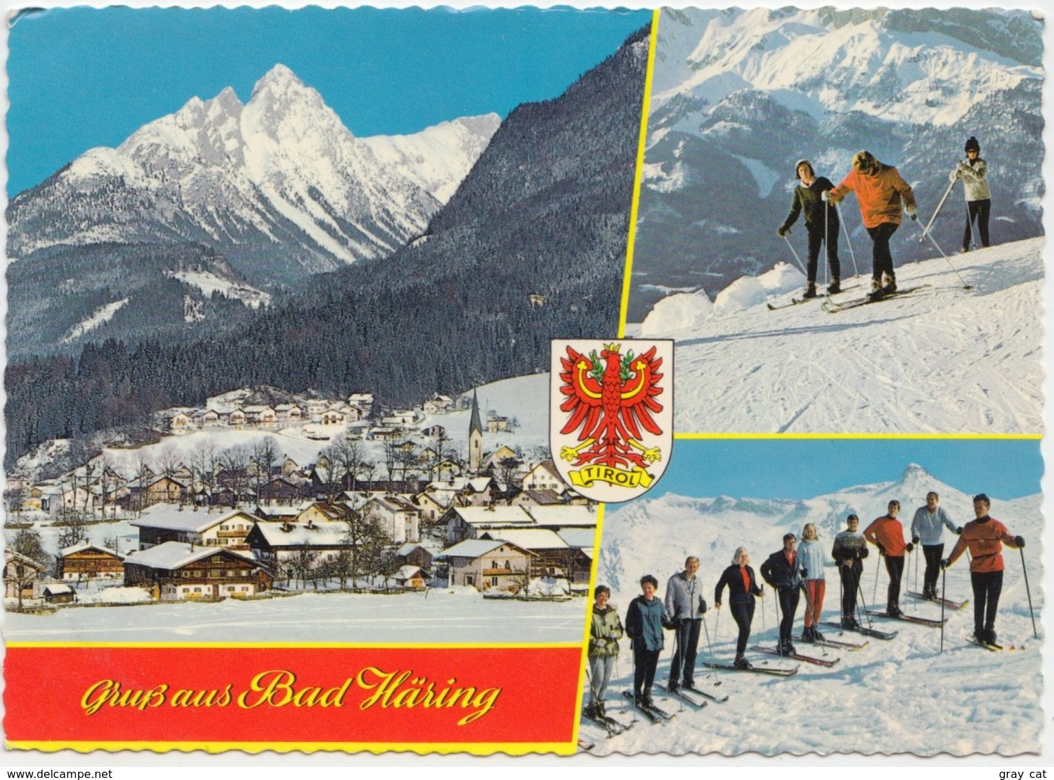 Grusse Aus Bad Haring, Tirol, Austria, 1973 Used Postcard [22004] - Kufstein