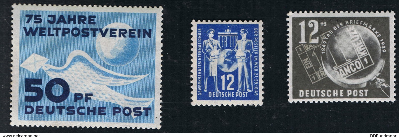 Umangreiches Lot 1949 - 1952 Mit Gummierung Und Falz Mit Michel 286 Und 287 Siehe Scan - Ungebraucht