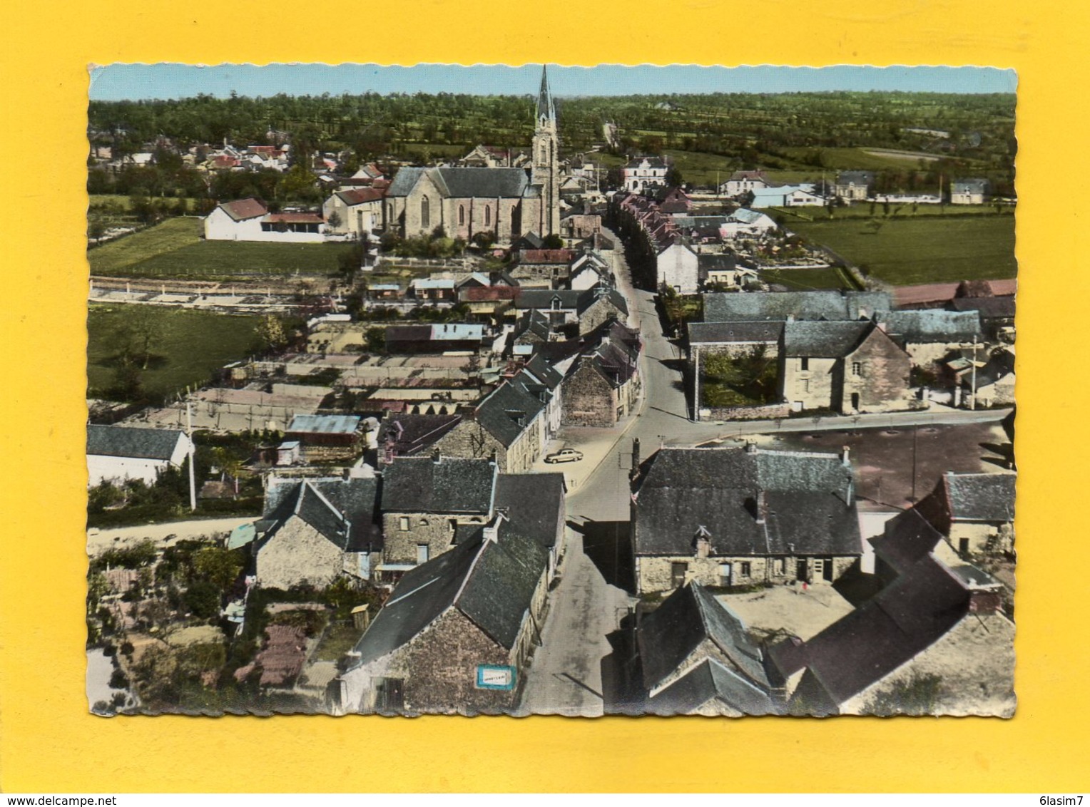 CPSM Dentelée - Le SEL-de-BRETAGNE (35) - Vue Aérienne Du Bourg Dans Les Années 60 - Other & Unclassified