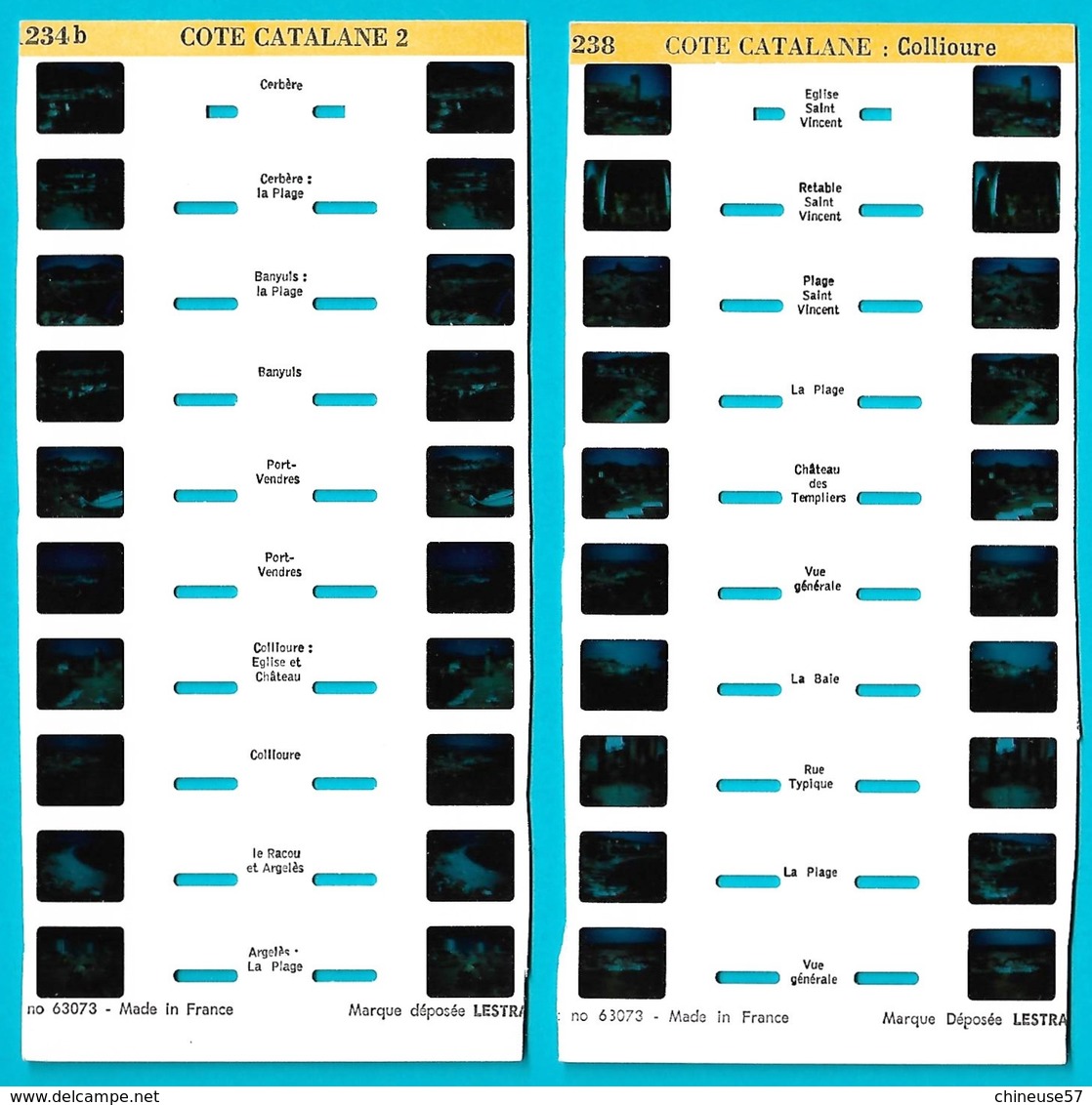 Stéréoscope Stéréocartes Lestrade Cote Catalane Collioure Banyuls Port Vendres Argelès... - Stereo-Photographie