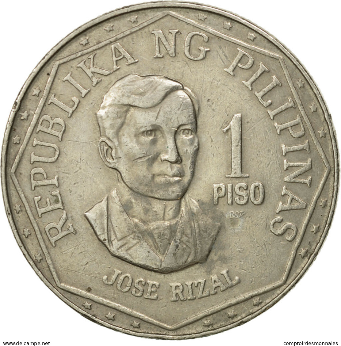 Monnaie, Philippines, Piso, 1981, TB+, Copper-nickel, KM:209.2 - Philippinen