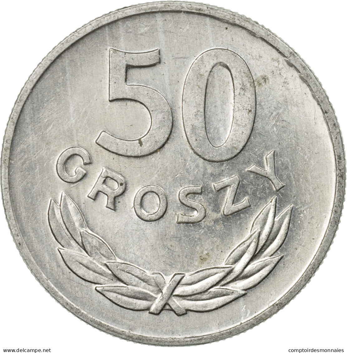 Monnaie, Pologne, 50 Groszy, 1983, Warsaw, TTB, Aluminium, KM:48.1 - Pologne
