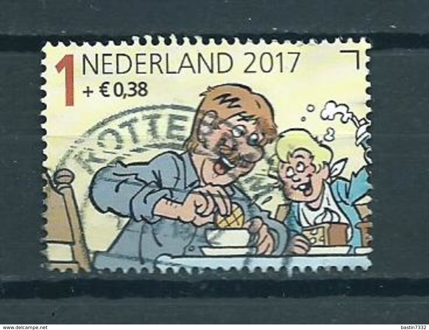 2017 Netherlands Child Welfare,kinderzegels,Jan Jans,comics Used/gebruikt/oblitere - Gebruikt