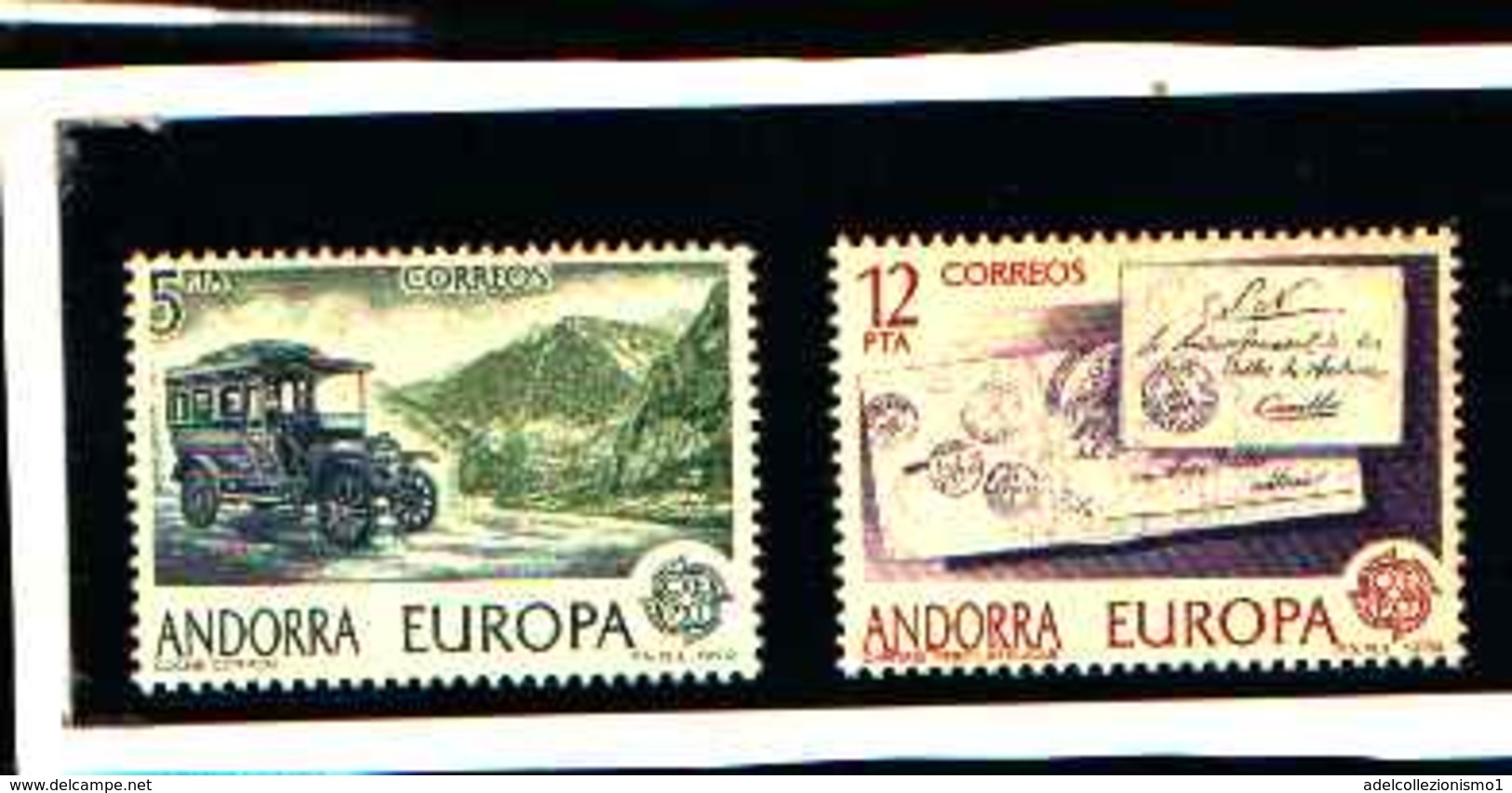 73256)  ANDORRA SPAGNOLA 1979 Europa 2v MNH** - Nuovi