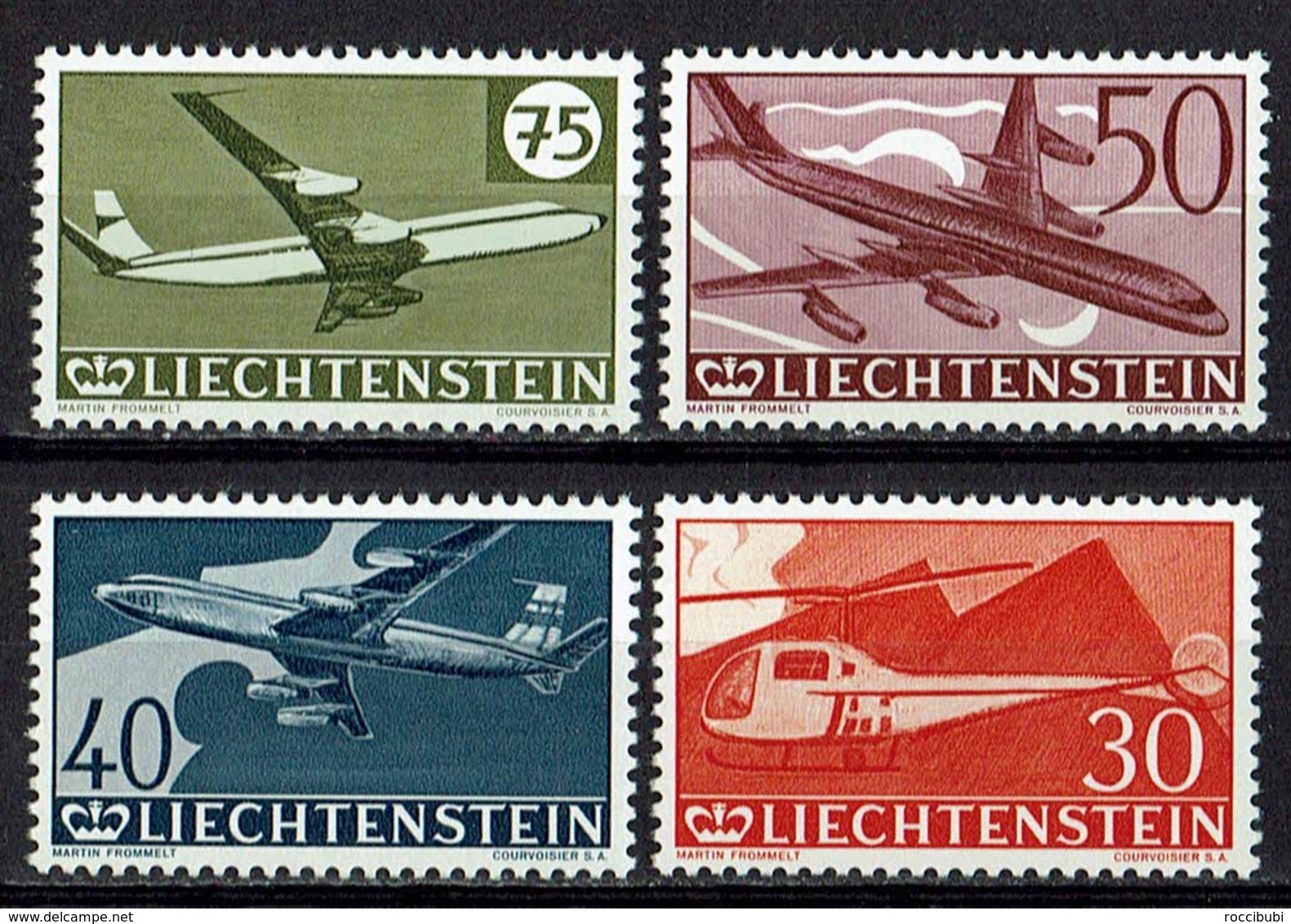 Liechtenstein 1960 // Mi. 391/394 ** - Neufs