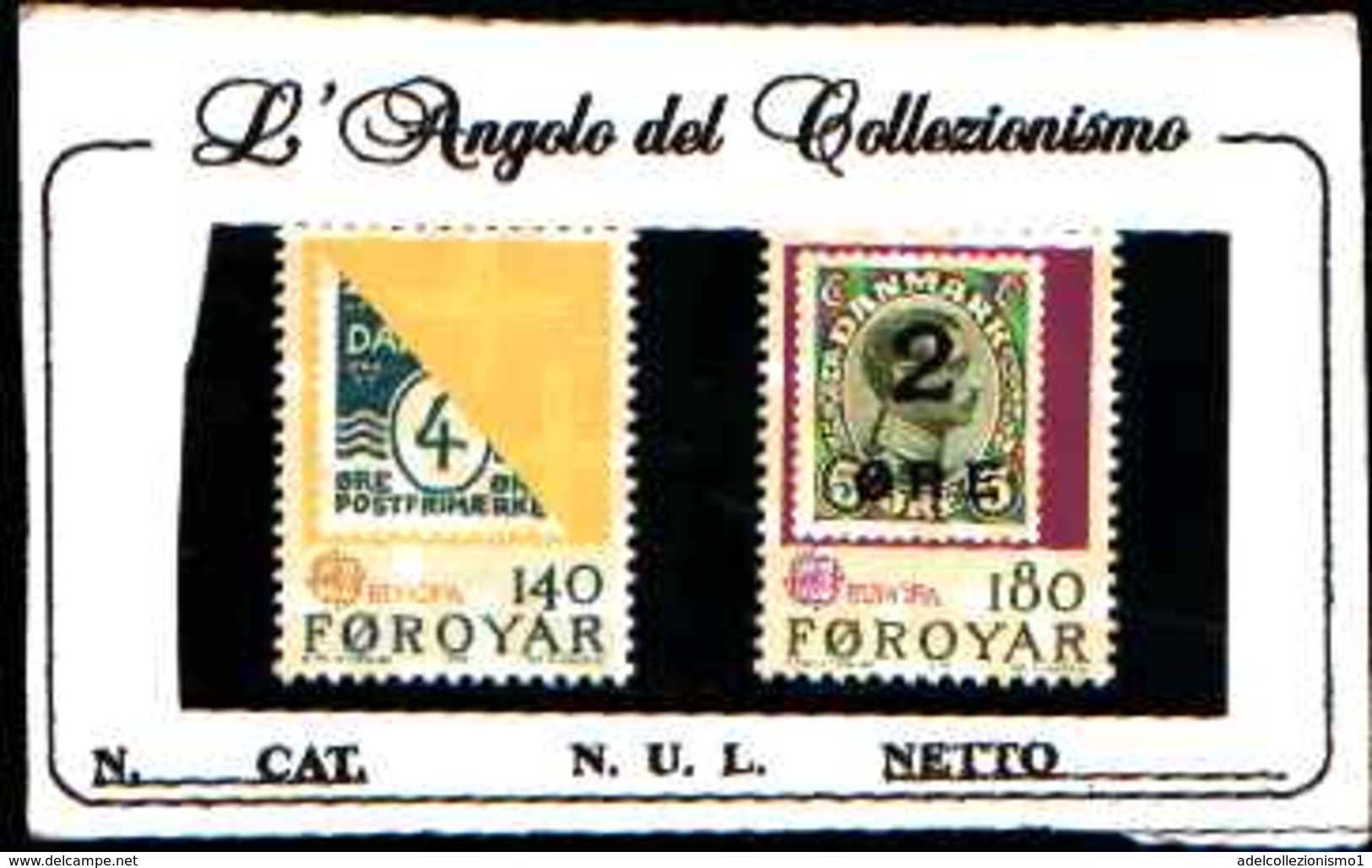 73262)  FOROYAR-1979 Europa 2 V MNH** - Isole Faroer