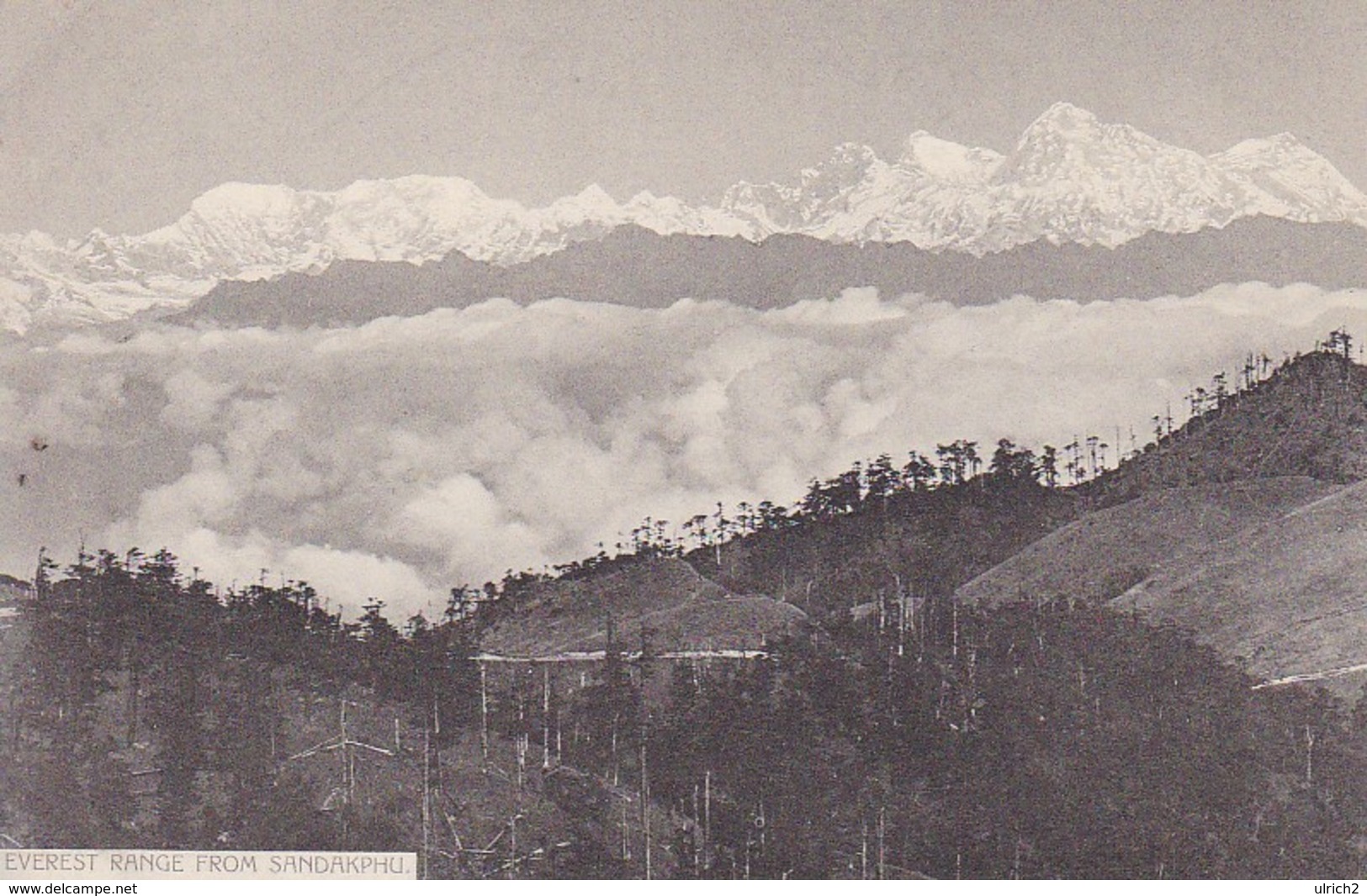 PC Everest Range From Sandakphu (37517) - Nepal