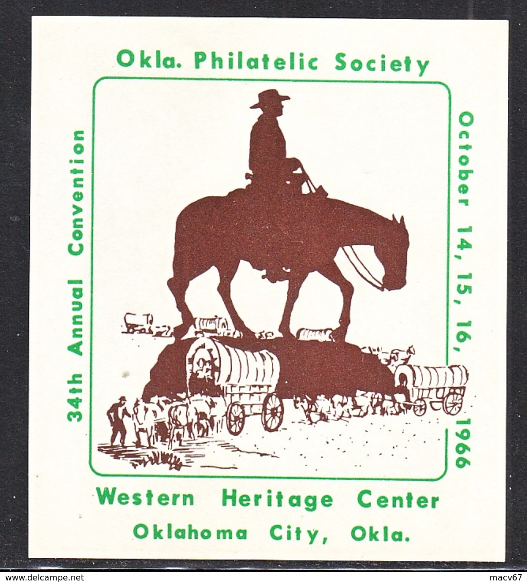 U.S.  OKLAHOMA  PHILATELIC  STAMP  EXPO. 1966 - Sin Clasificación