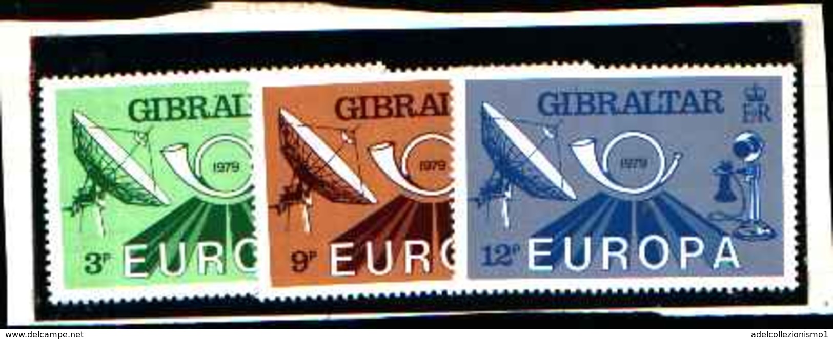 73265)  GIBILTERRA-1979 Europa 3 V MNH** - Gibilterra